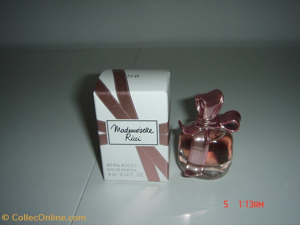 NINA RICCI: Miniature EDP 4ml MADEMOISELLE RICCI parfums beaute nina ricci miniature edp 4ml mademoiselle ricci