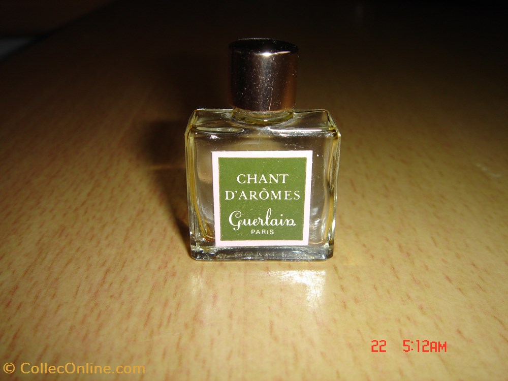parfums beaute guerlain miniature de parfum vide chant aromes