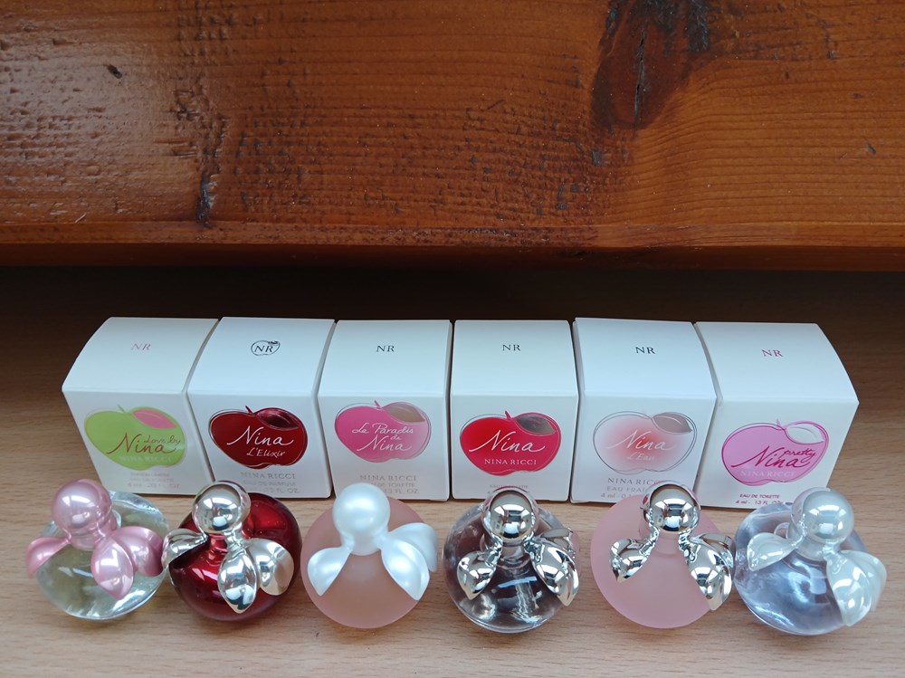 parfums beaute nina ricci miniatures edt nina