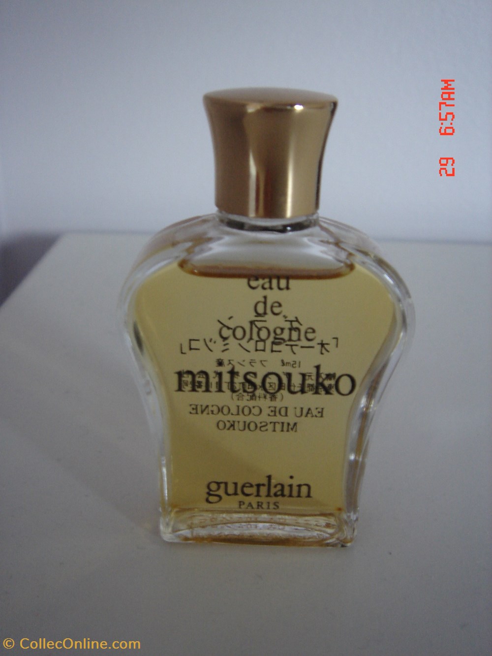 parfums beaute guerlain flacon edc lyre mitsouko