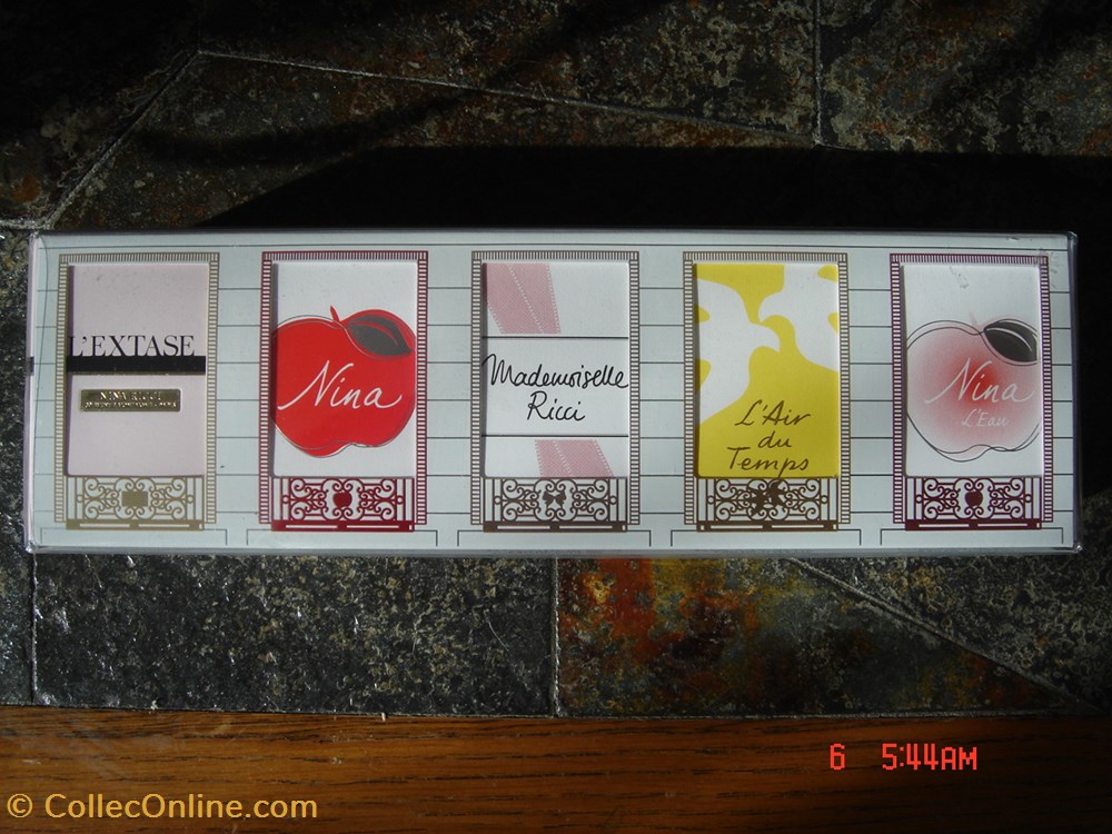 NINA RICCI: Coffret Miniatures de Parfum parfums beaute nina ricci coffret miniatures de parfum