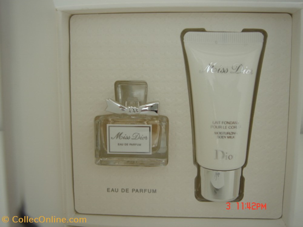 DIOR: Coffret Miniature EDP et Lait pour le Corps parfums beaute dior coffret miniature edp et lait pour le corps