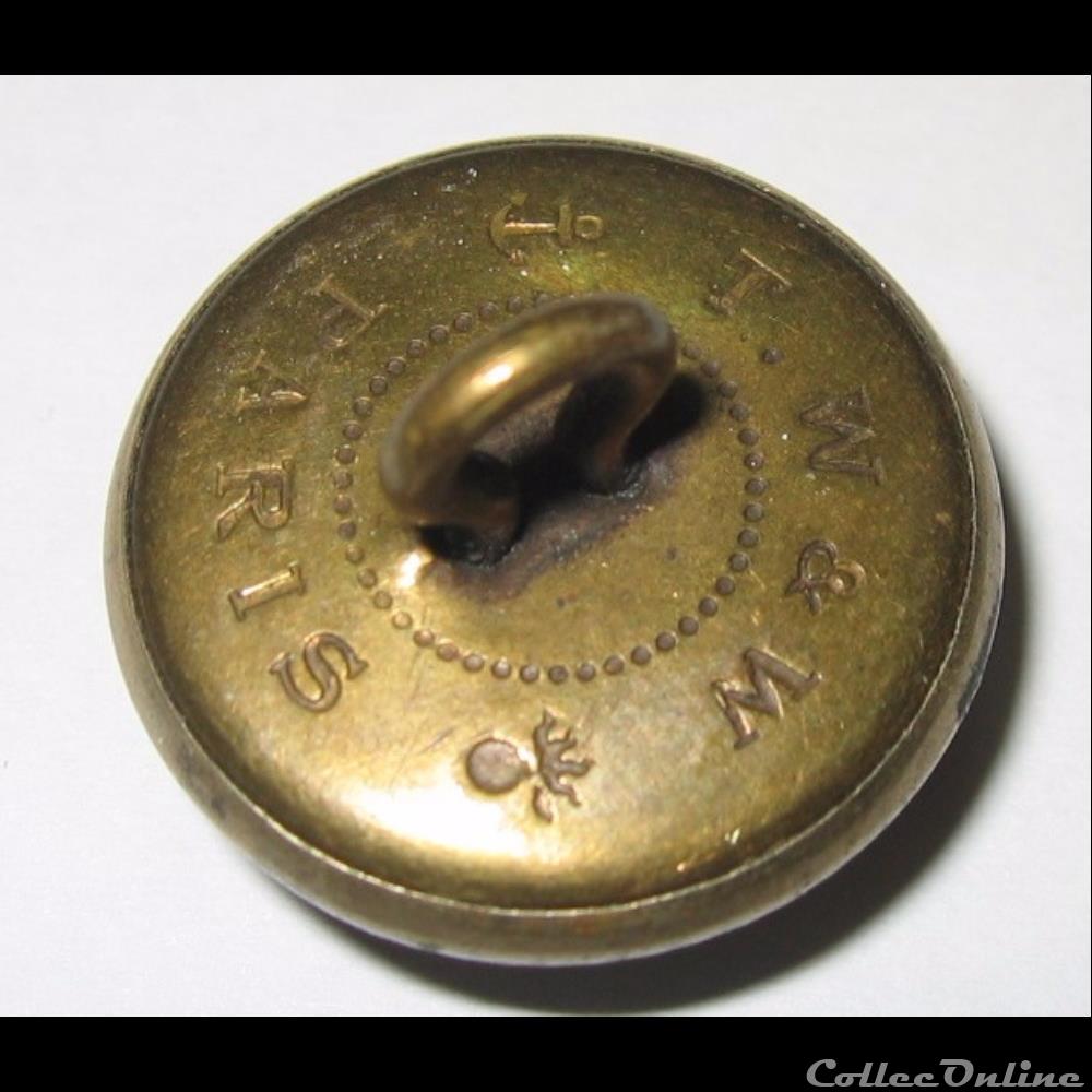 Bouton SNCF civil infanterie bouton sncf