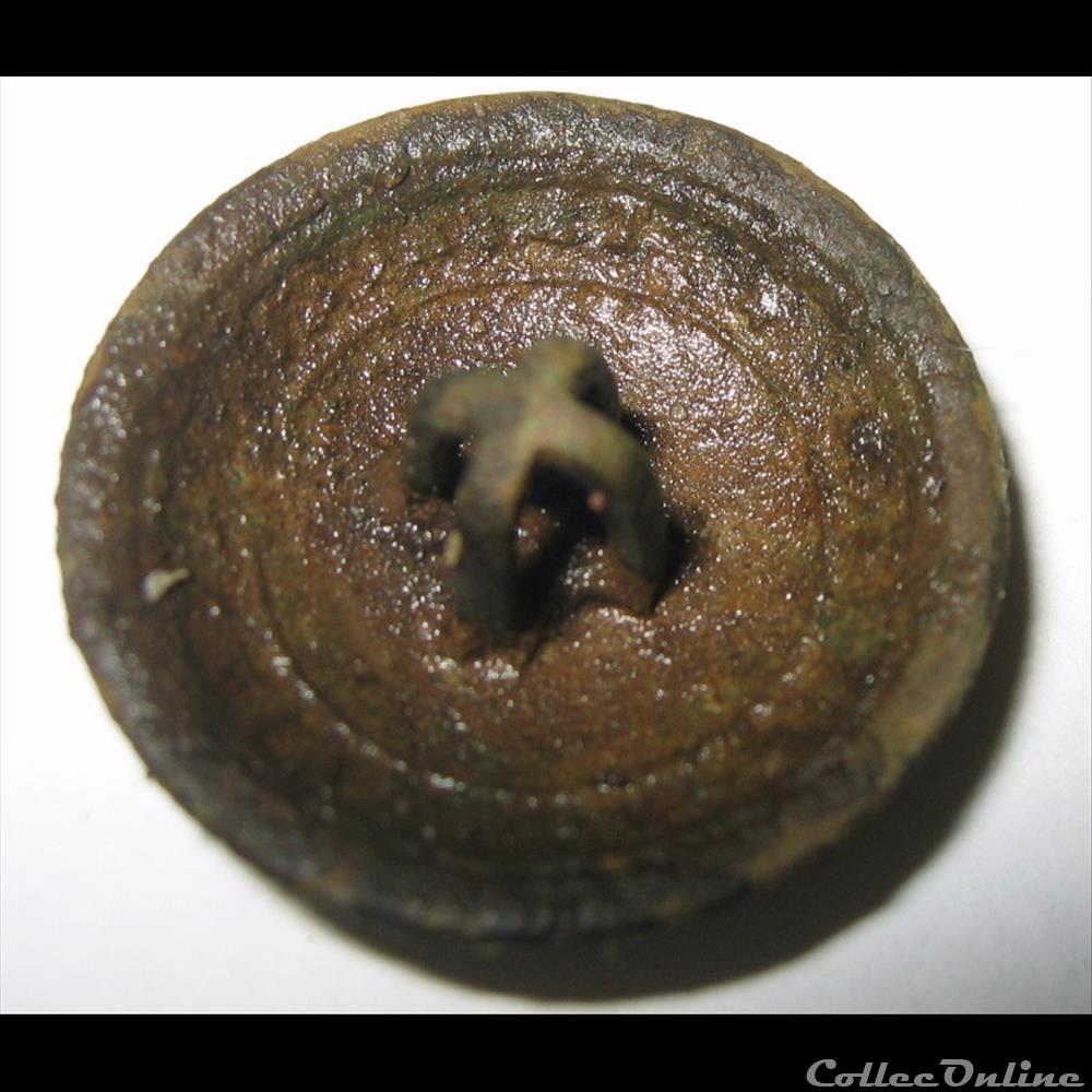 Bouton 33e RI second empire militaire infanterie bouton 33e ri second empire