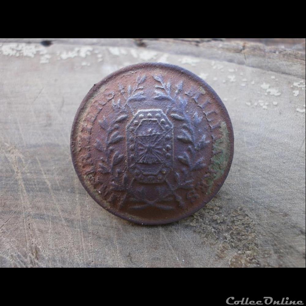 infanterie bouton infirmiers militaires 1875 1914