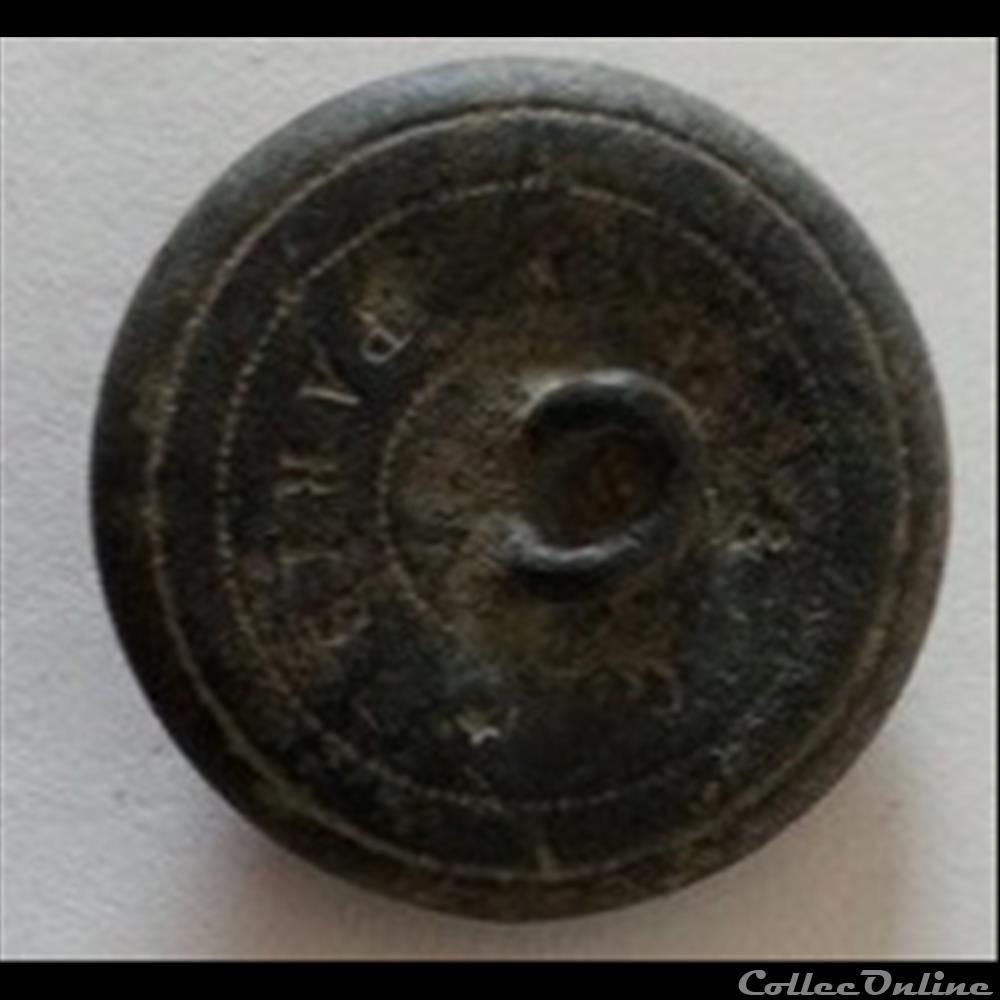 Gendarmerie d'Afrique - 1852/1870 bouton militaire infanterie gendarmerie afrique 1852 1870