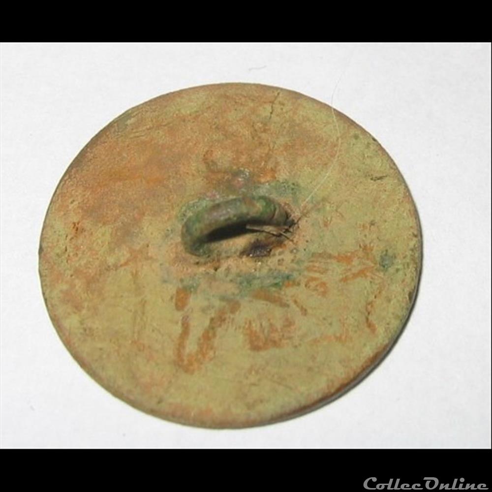 bouton militaire infanterie 1er regiment artillerie de marine 1803 1805