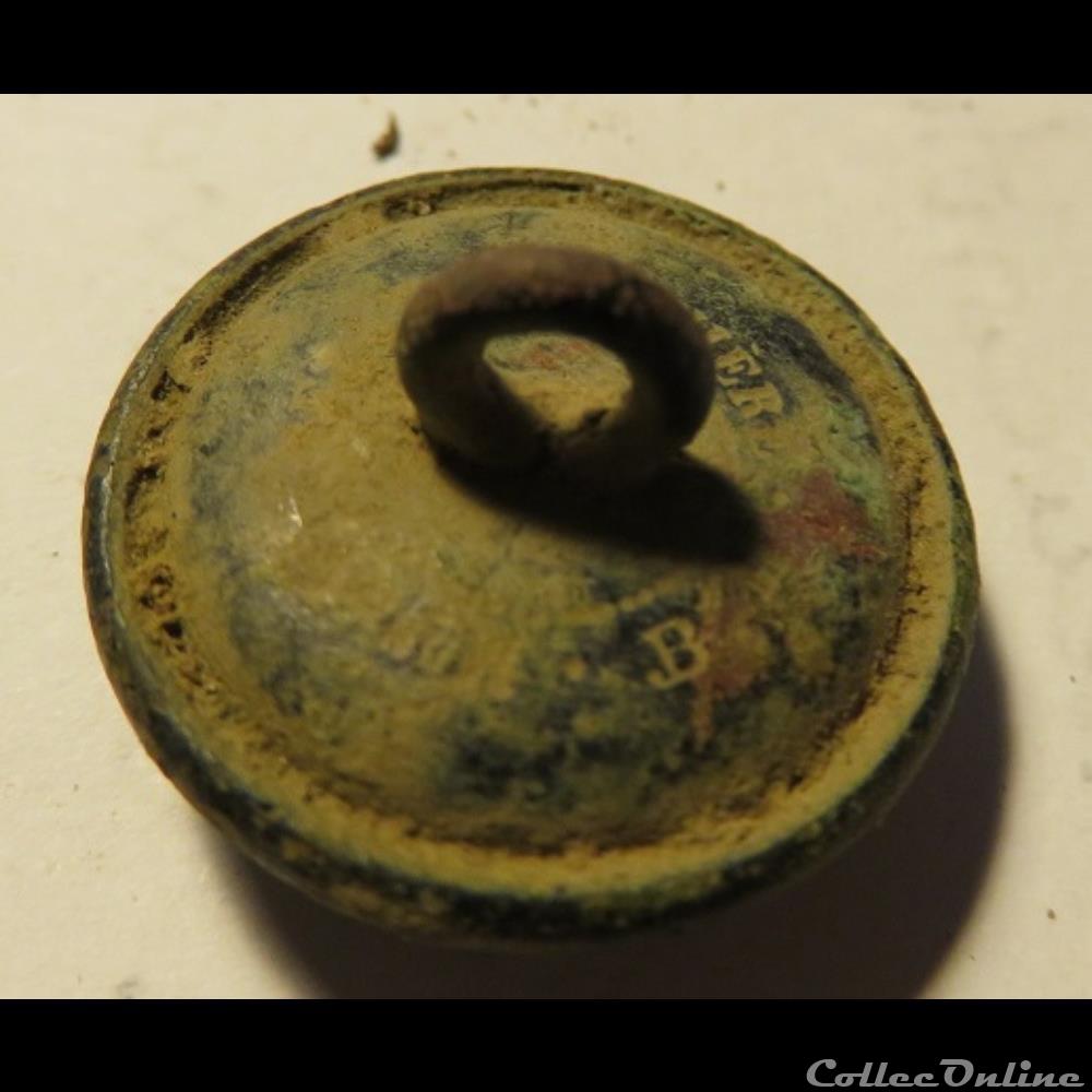 bouton militaire infanterie lycee saint louis 3e republique