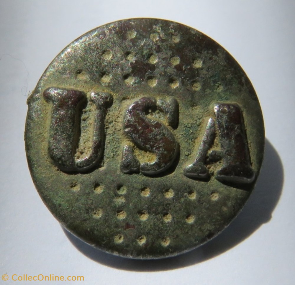 vetement et accessoire bouton militaire troupes americaines