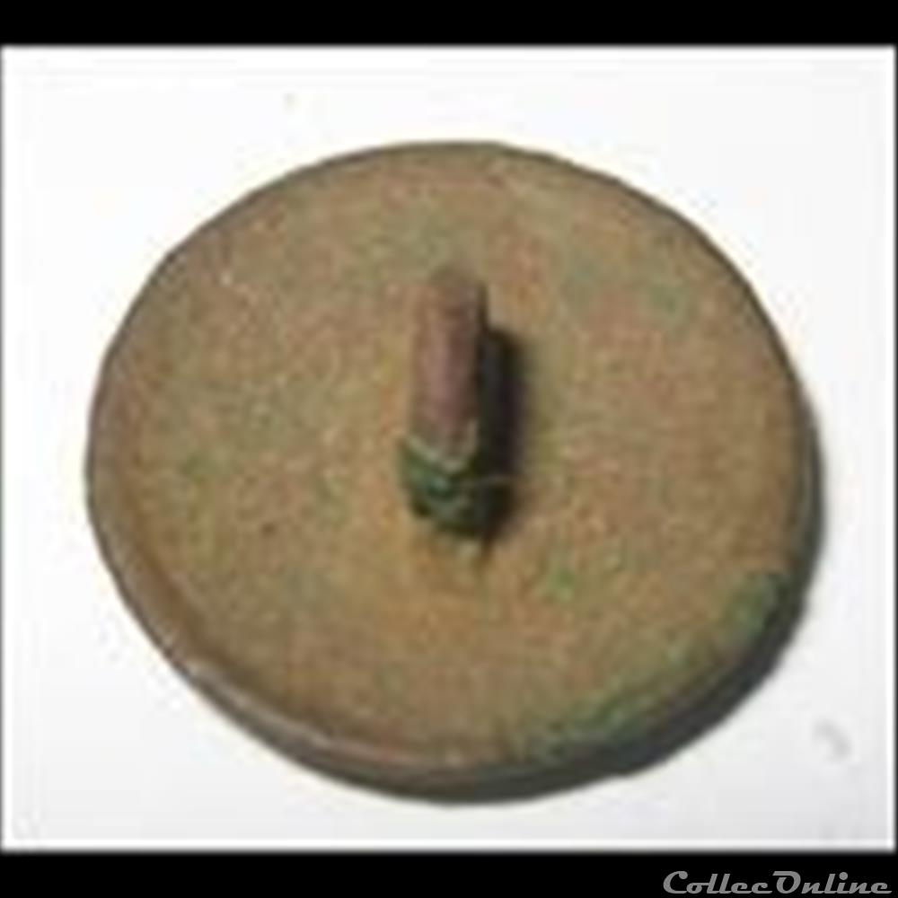 bouton militaire infanterie 52e ri troupes a pieds 1844 1871