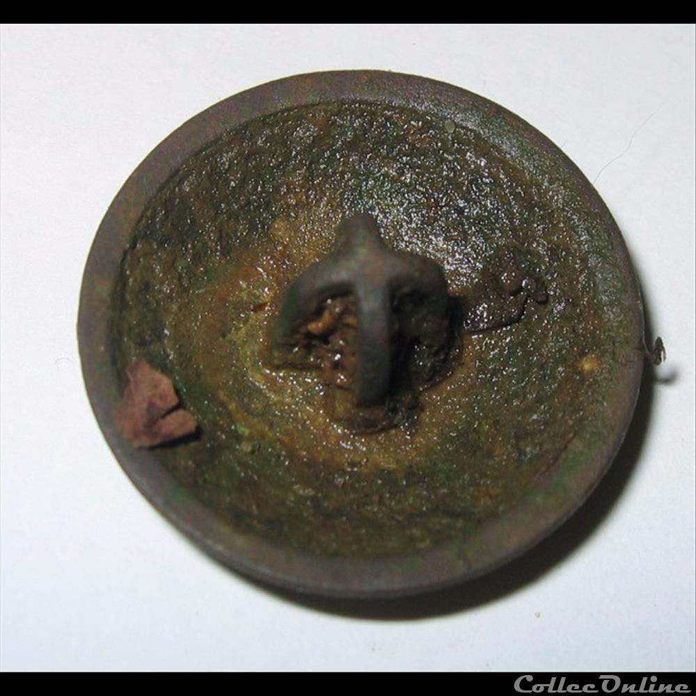 Bouton 80e RI second empire militaire infanterie bouton 80e ri second empire