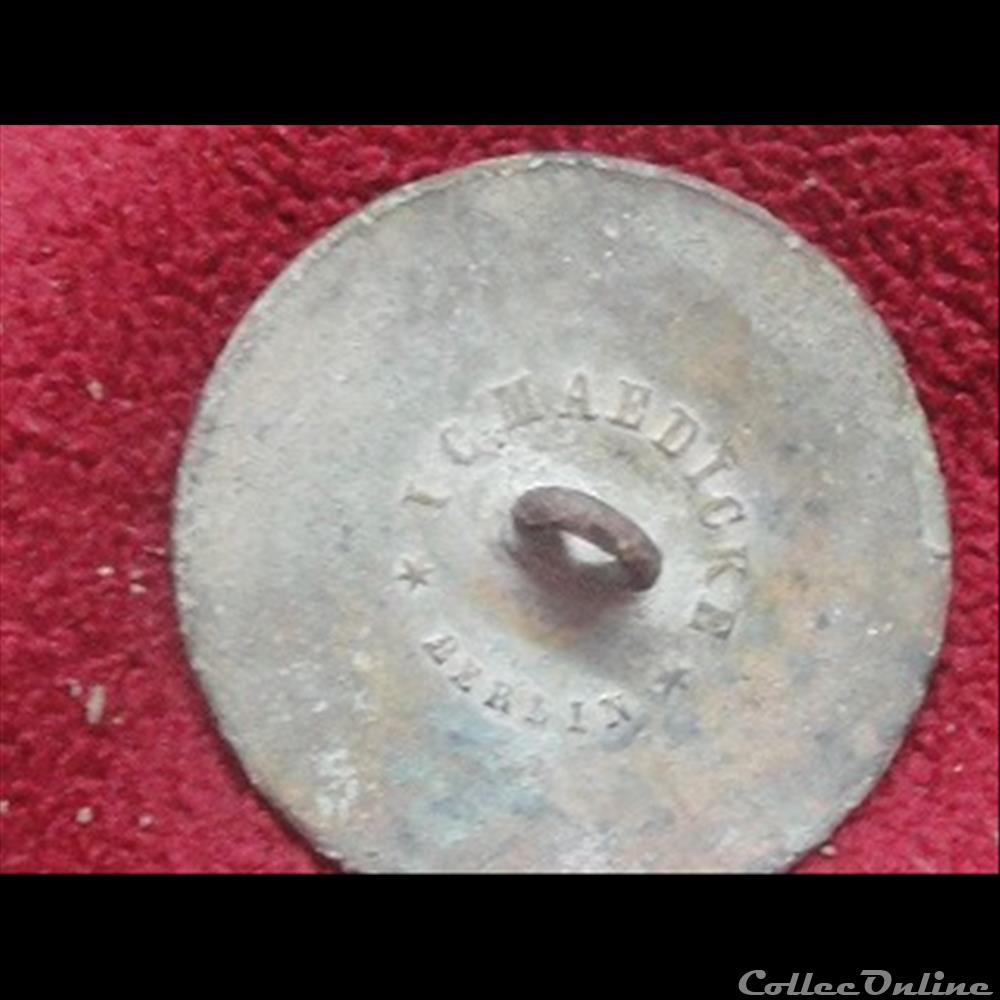 militaire infanterie bouton bataillon bavarois 1870