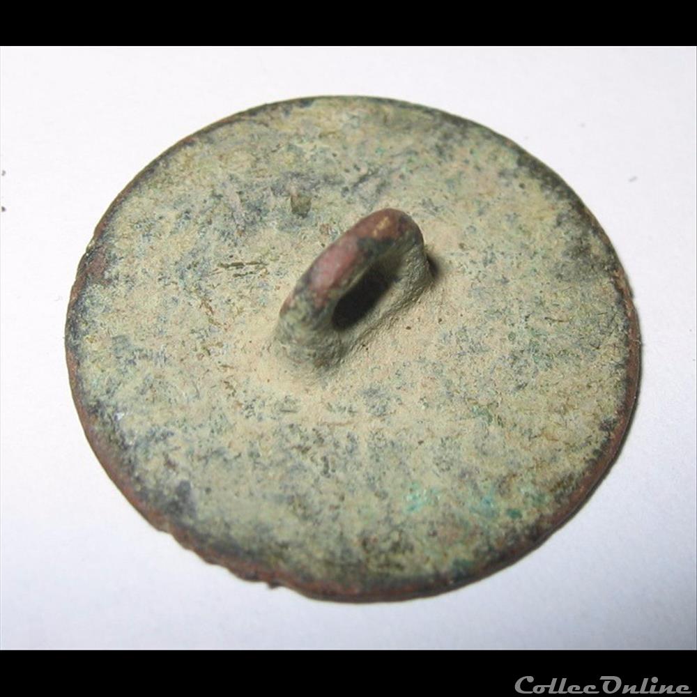 bouton militaire infanterie 19 r equipage de haut bord 1810 1814
