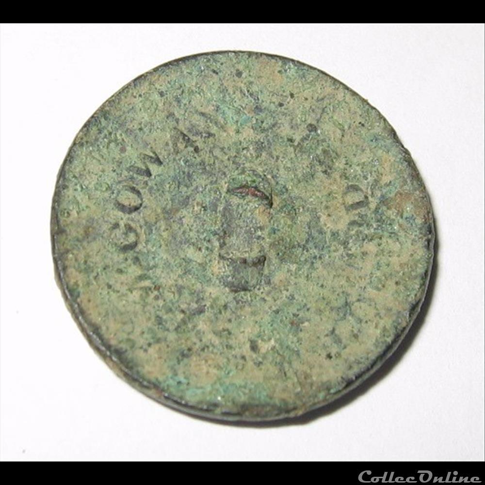 bouton militaire infanterie 14eme ri troupes a pied premier empire