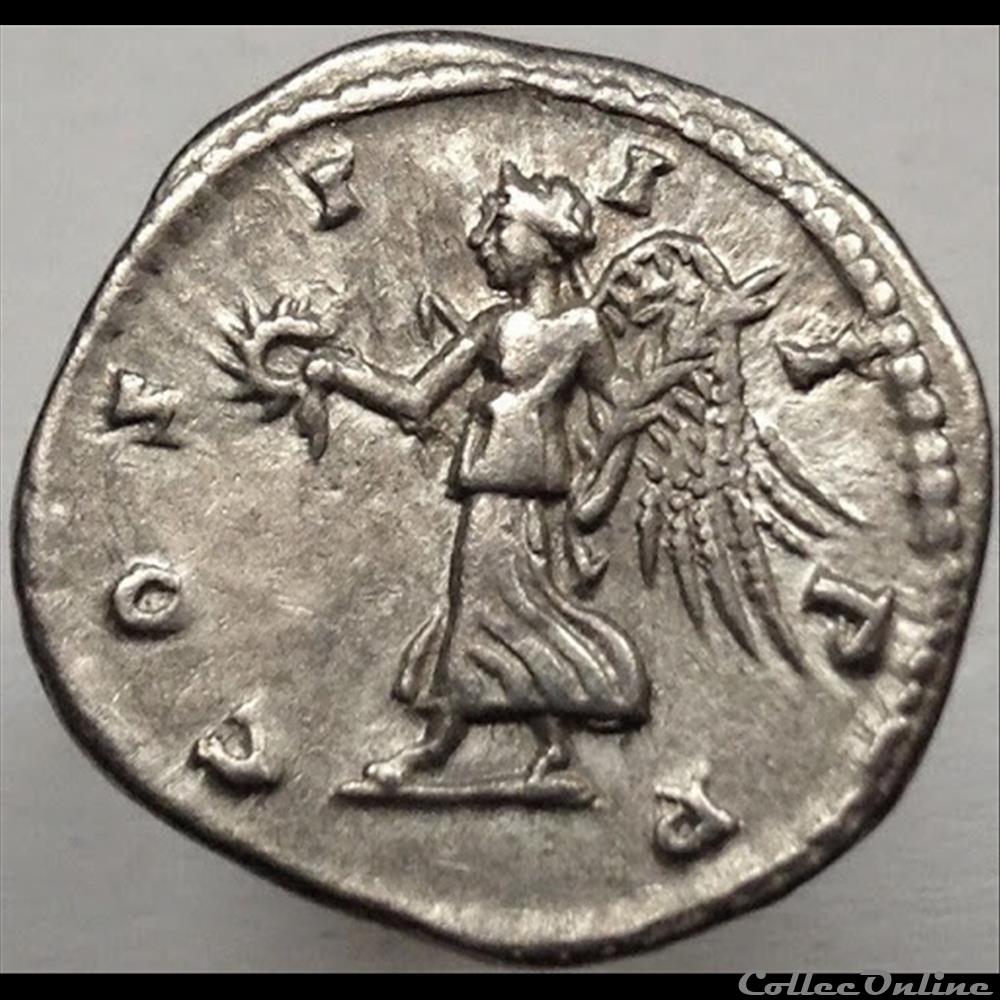 Septime Sévère - Denier - Cos III PP - RIC 526 monnaie antique romaine septime severe denier cos iii pp ric 526