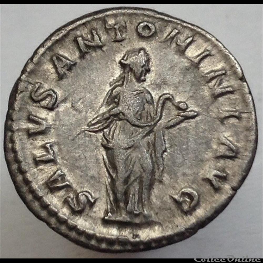 Elagabal - Denier - Salvs Antonini Avg - RIC 140 monnaie antique romaine elagabal denier salvs antonini avg ric 140