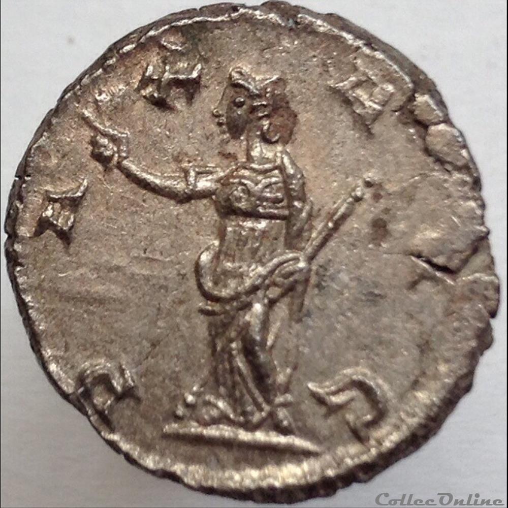 monnaie antique romaine postume antoninien pax avg ric 318