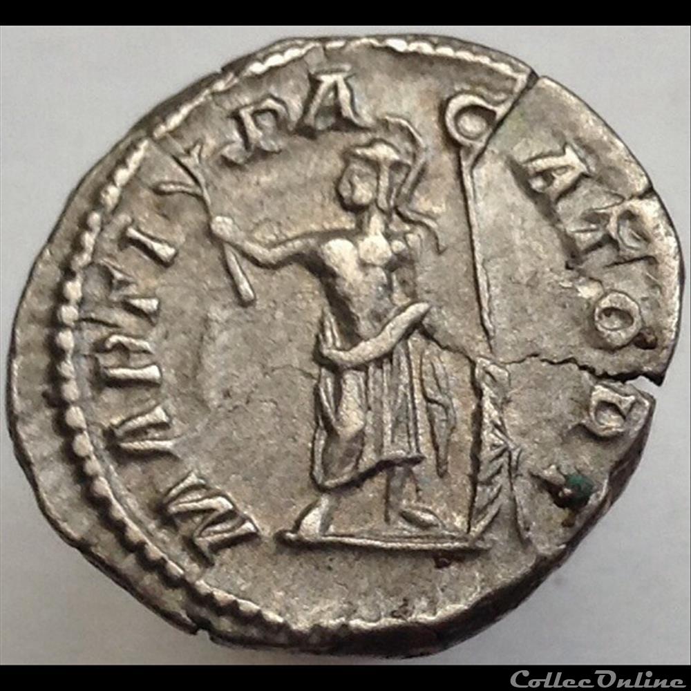 monnaie antique romaine caracalla denier marti pacatori ric 222