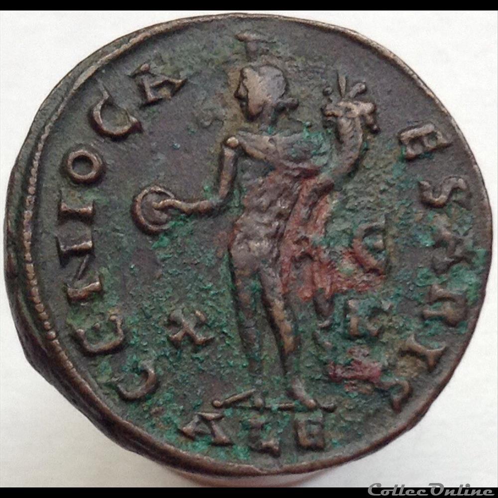Maximin II Daia - Follis - Genio Caesaris - RIC 78 monnaie antique romaine maximin ii daia follis genio caesaris ric 78