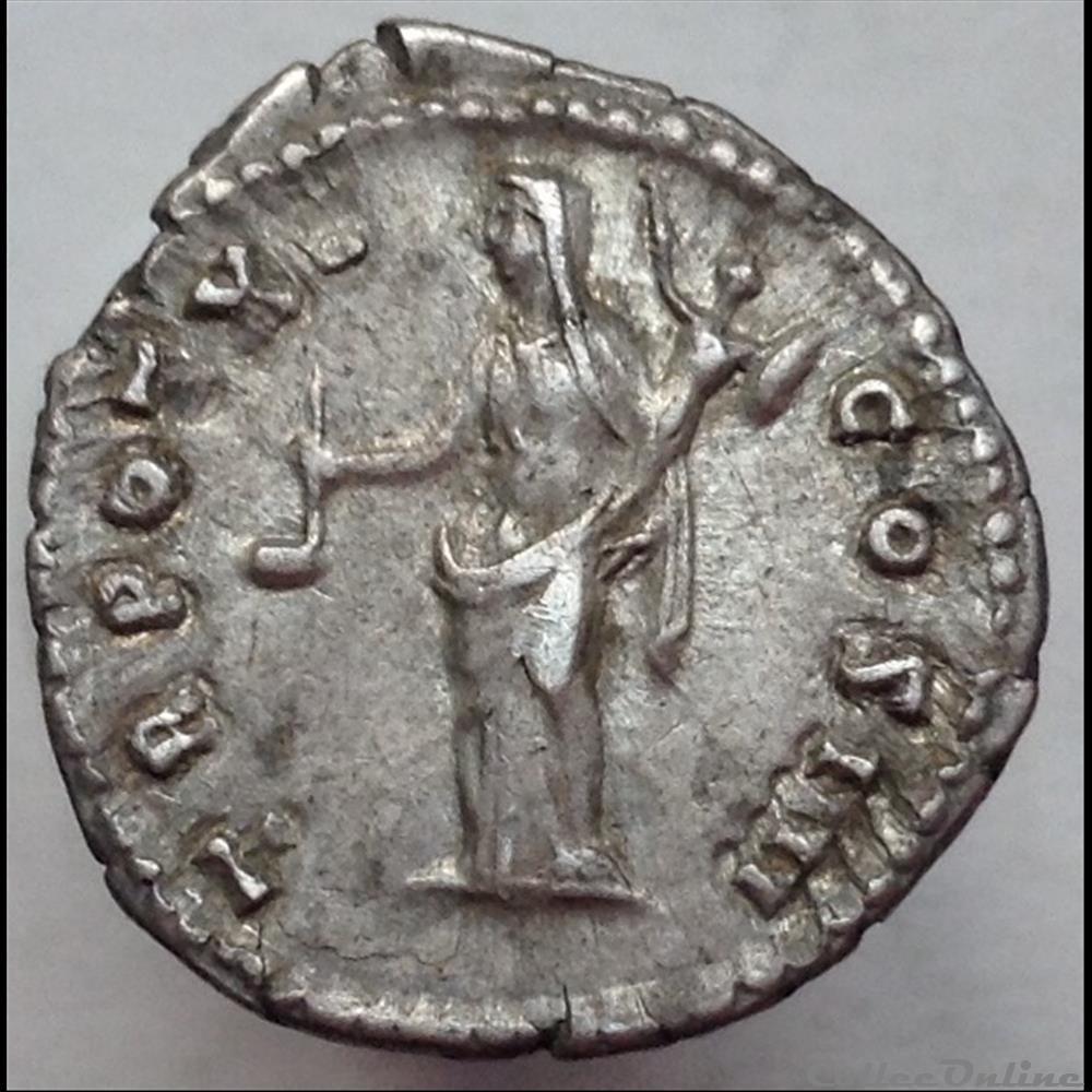 Antonin le Pieux - Denier - TR POT XV COS IIII - RIC 209 monnaie antique romaine antonin le pieux denier tr pot xv cos iiii ric 209