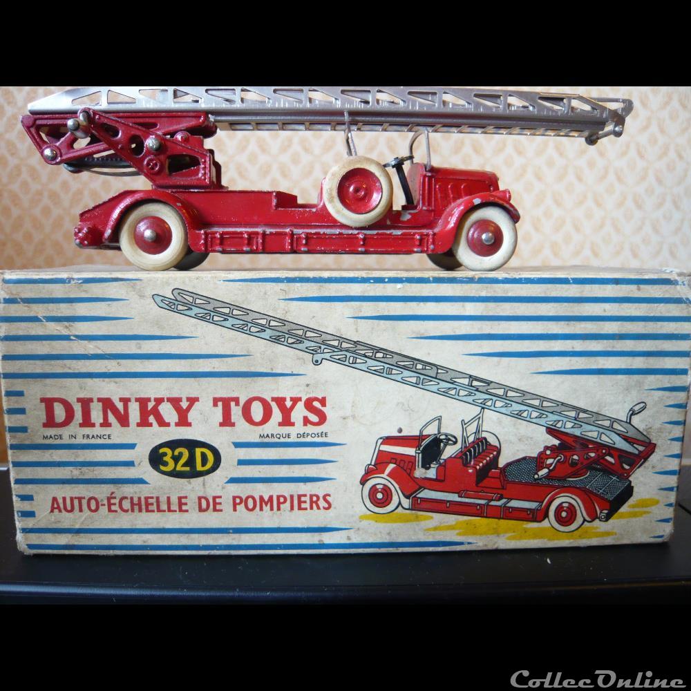 auto échelle pompiers 2 modele reduit voiture delahaye auto echelle pompiers