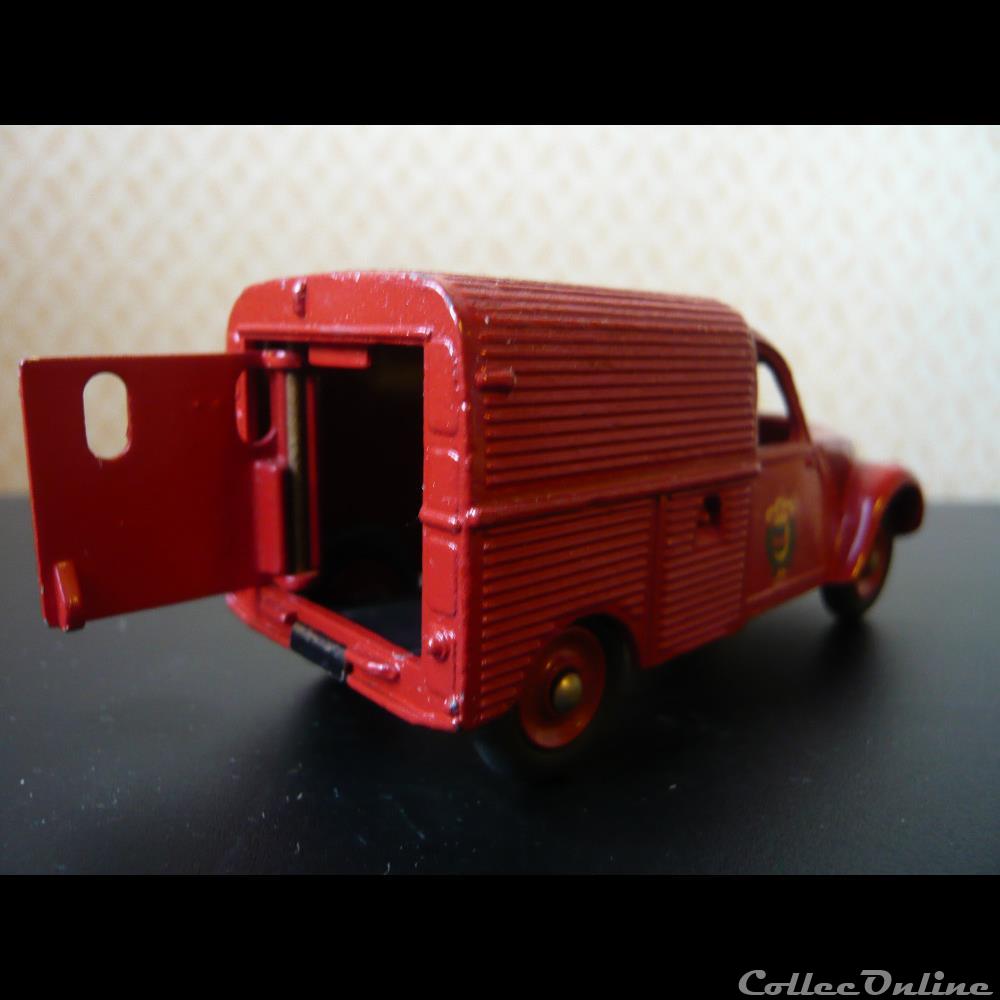 fourgonnette incendie 2CV 4 modele reduit voiture citroen fourgonnette incendie 2cv