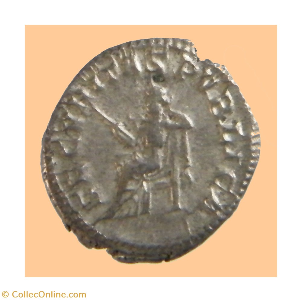GORDIEN III. Denier RIC 130 (R). SECVRITAS PVBLICA. ROME 240 3 monnaies antiquite av jc ap romaines republicaines imperiales gordien iii denier ric 130 r secvritas pvblica rome 240