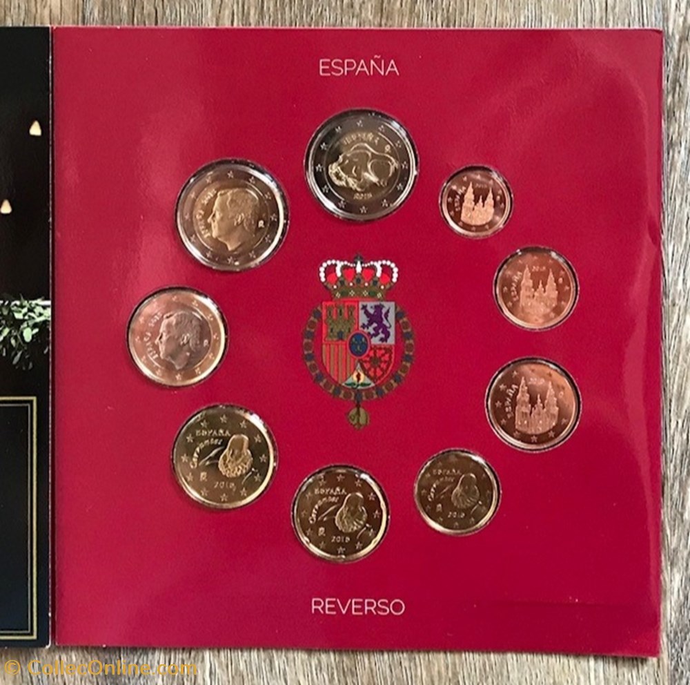 Coffret Euro Annuel Espagne 2015 FELIPE VI, BU monnaie coffret euro annuel espagne 2015 felipe vi bu