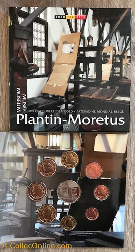 monnaie coffret euro annuel belgique 2012 bu