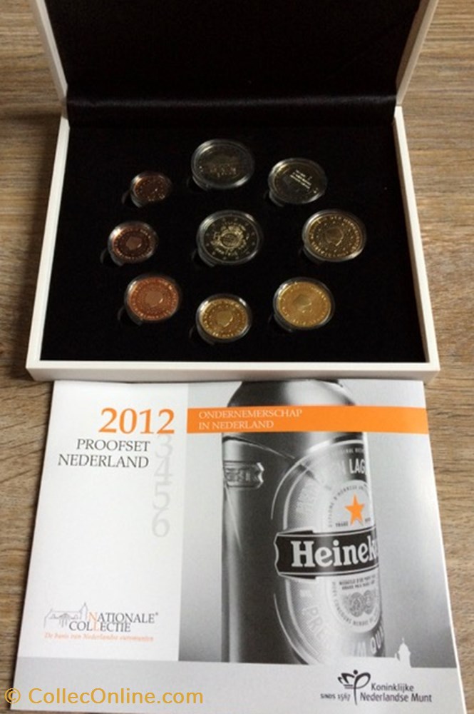 Coffret Euro annuel Pays-Bas 2012 BE avec 2€ commémorative 2 monnaie coffret euro annuel pays bas 2012 be avec 2 commemorative