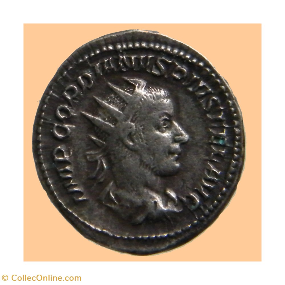monnaies antiquite av jc ap romaines republicaines imperiales gordien iii antoninien ric 151 secvrit perp rome 244