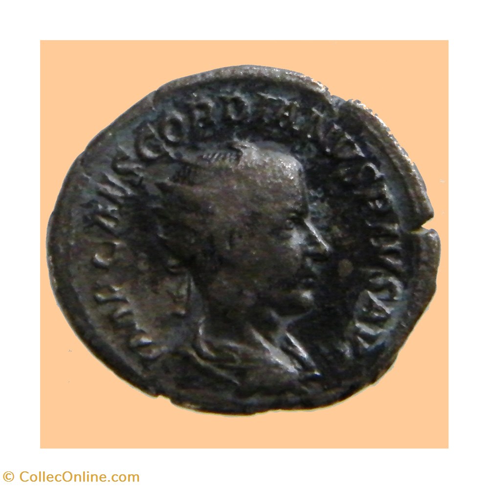 monnaies antiquite jc ap romaines republicaines imperiales gordien iii antoninien ric 51 aequitas avg rome 239