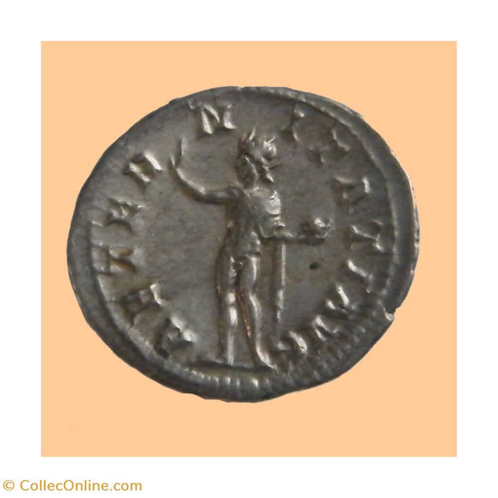 monnaies antiquite jc ap romaines republicaines imperiales gordien iii antoninien ric 83 aeternitati avg rome 240 243