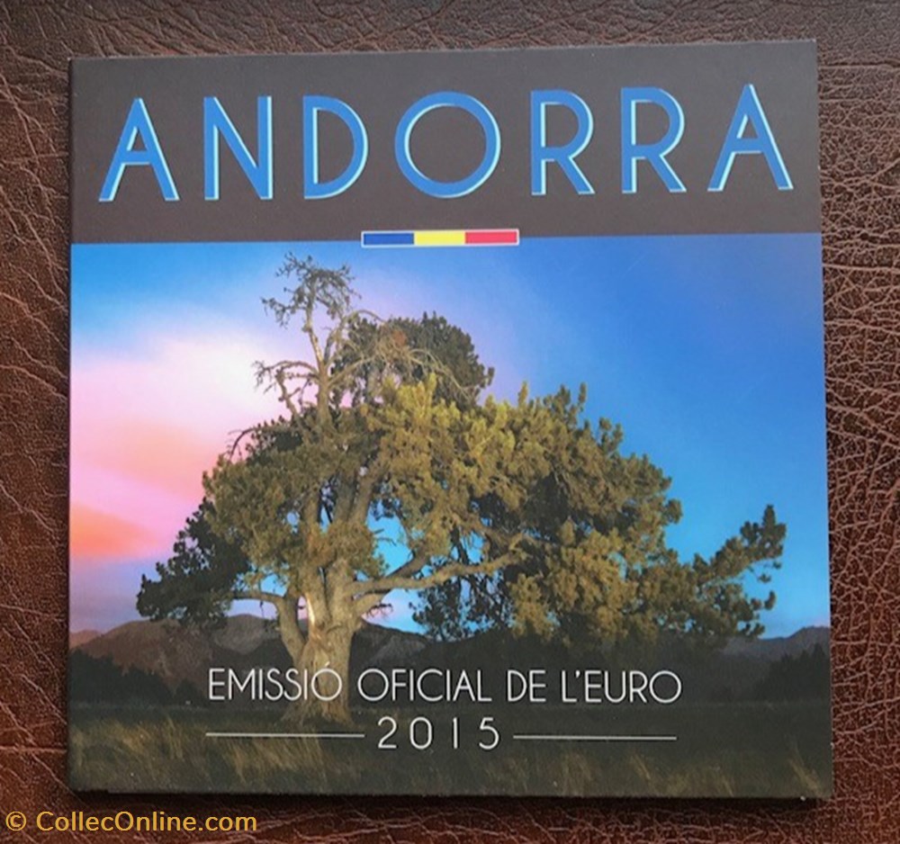 Coffret Euro annuel Andorre 2015 BU monnaie coffret euro annuel andorre 2015 bu