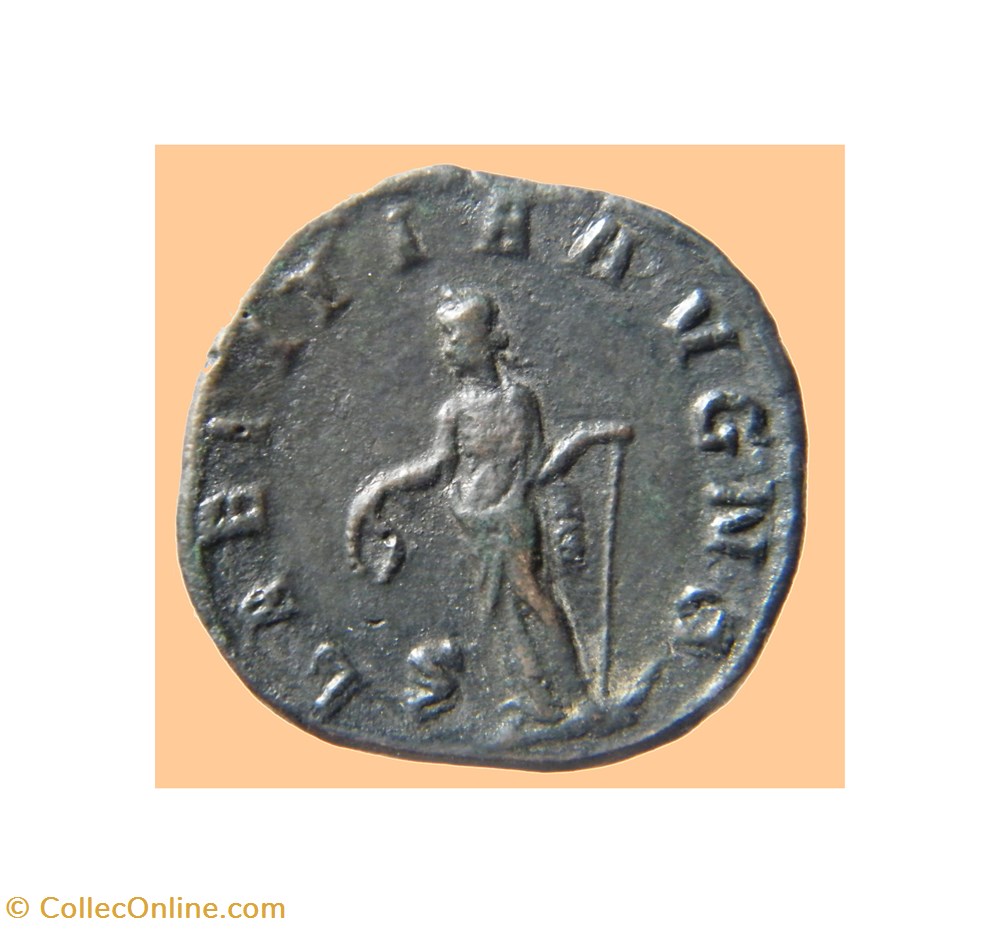 monnaies antiquite jc ap romaines republicaines imperiales gordien iii sesterce ric 300 a laetitia avg n sc rome 240 243