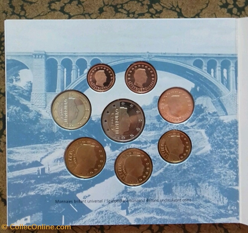 monnaie coffret euro annuel luxembourg 2003