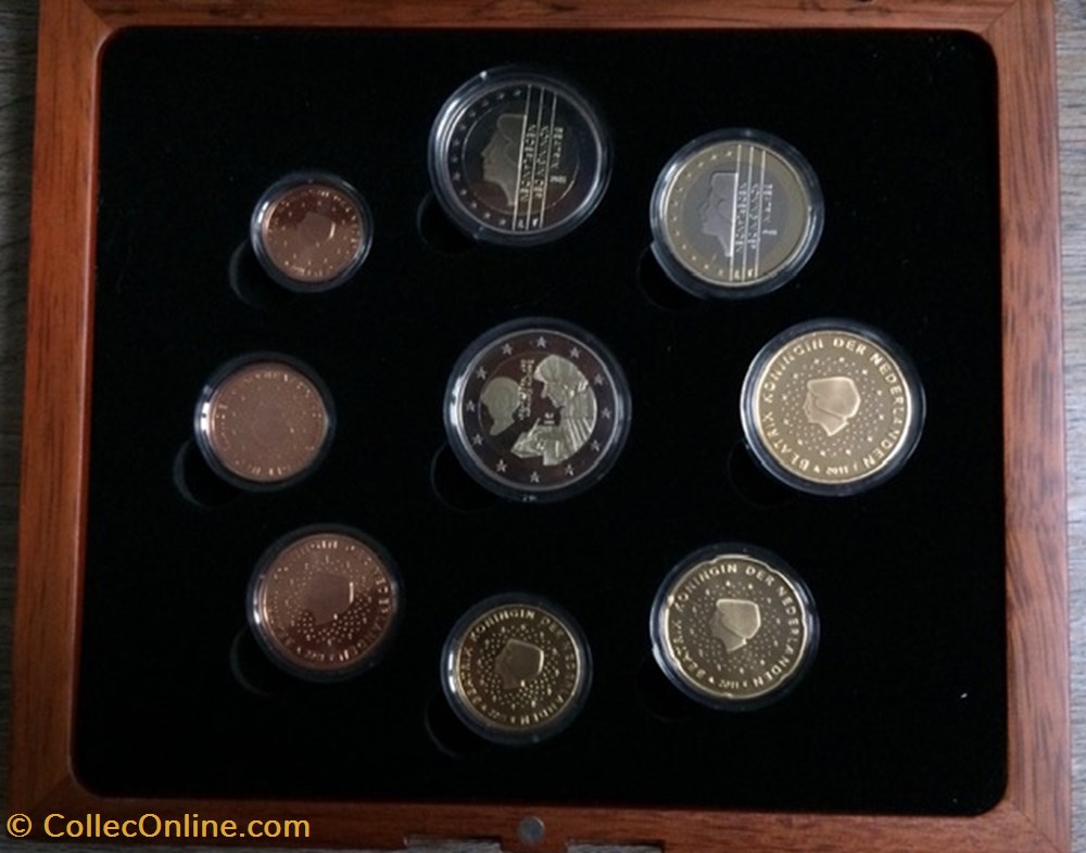 Coffret Euro annuel Pays-Bas 2011 BE avec 2€ commémorative 3 monnaie coffret euro annuel pays bas 2011 be avec 2 commemorative