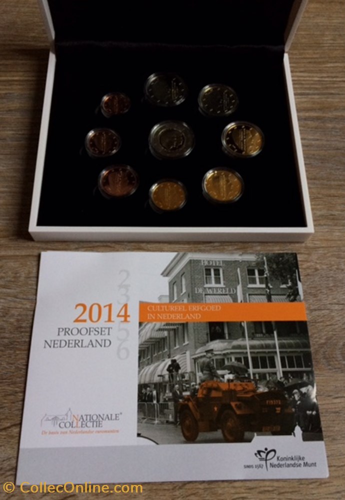 Coffret Euro annuel Pays-Bas 2014 BE avec 2€ commémorative 2 monnaie coffret euro annuel pays bas 2014 be avec 2 commemorative