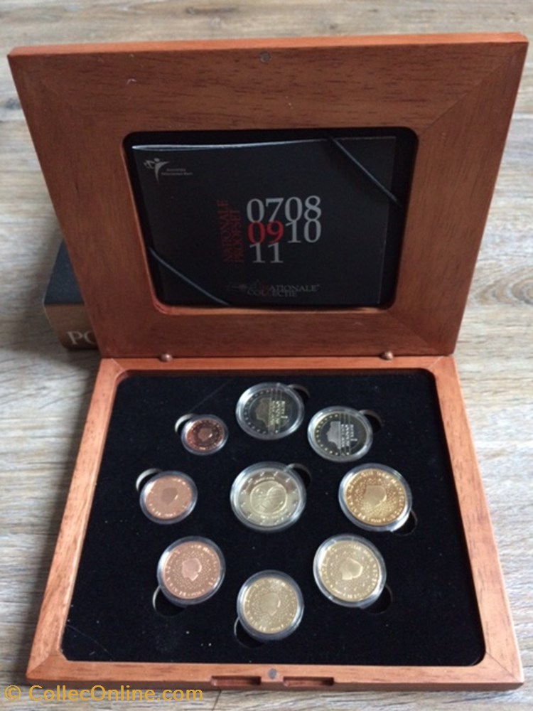 Coffret Euro annuel Pays-Bas 2009 BE avec 2€ commémorative 2 monnaie coffret euro annuel pays bas 2009 be avec 2 commemorative