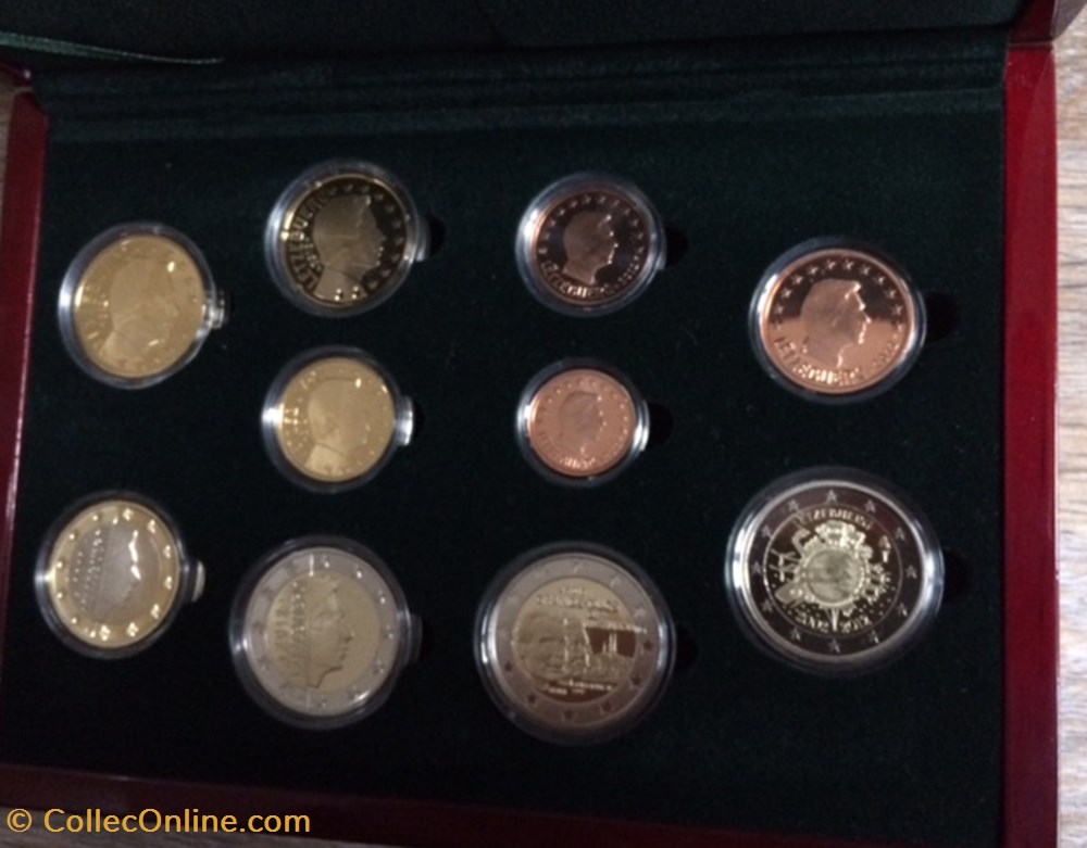 Coffret Euro annuel Luxembourg 2012 BE avec 2 X 2€ commémorative 3 monnaie coffret euro annuel luxembourg 2012 be avec 2 x 2 commemorative