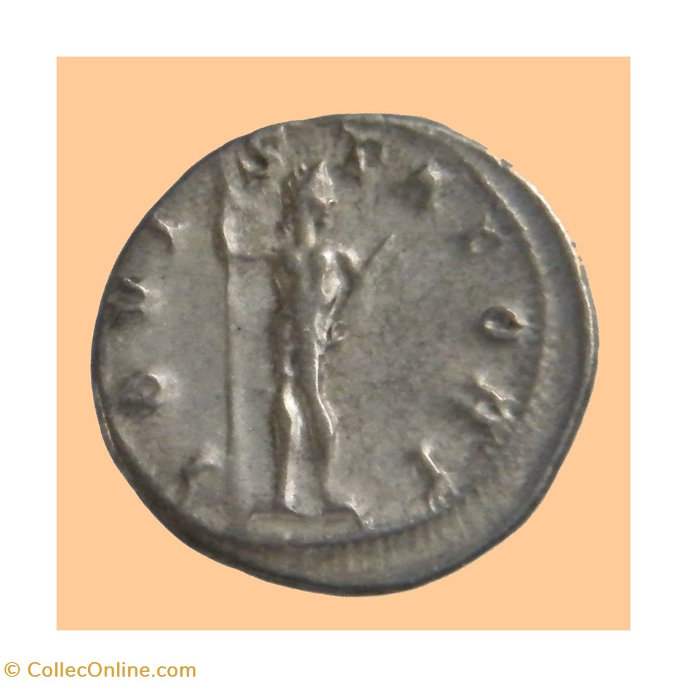 monnaies antiquite av jc ap romaines republicaines imperiales gordien iii antoninien ric 84 iovi statori rome 241 243