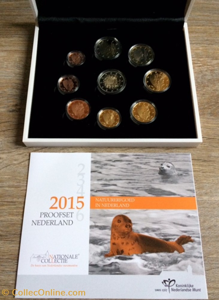 Coffret Euro annuel Pays-Bas 2015 BE avec 2€ commémorative 2 monnaie coffret euro annuel pays bas 2015 be avec 2 commemorative