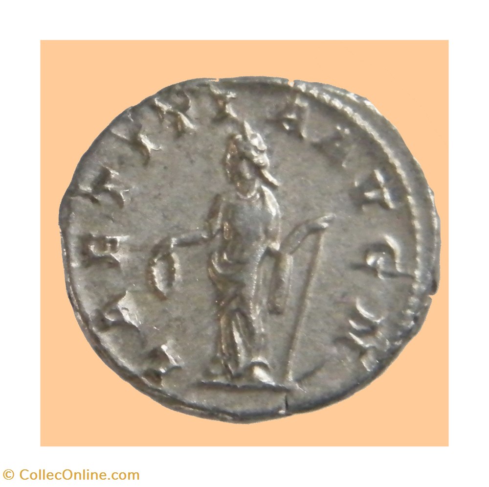 monnaies antiquite jc ap romaines republicaines imperiales gordien iii antoninien ric 86 laetitia avg n rome 240 243