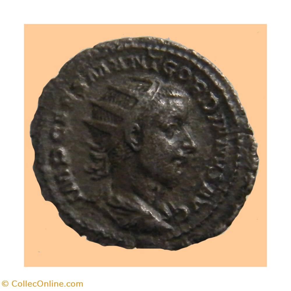 monnaies antiquite jc ap romaines republicaines imperiales gordien iii antoninien ric 36 liberalitas avg ii rome 239