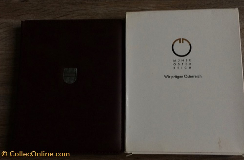 Coffret Euro annuel Autriche 2003 BE monnaie coffret euro annuel autriche 2003 be