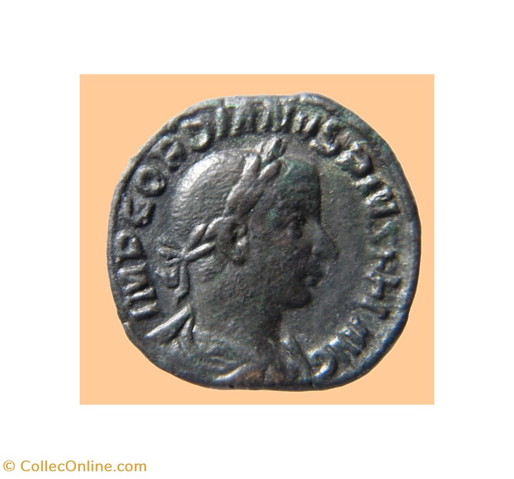 monnaies antiquite jc ap romaines republicaines imperiales gordien iii sesterce ric 300 a laetitia avg n sc rome 240 243