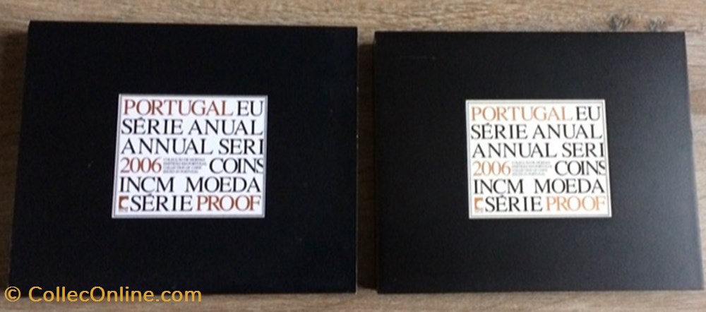 Coffret Euro annuel Portugal 2006 BE monnaie coffret euro annuel portugal 2006 be