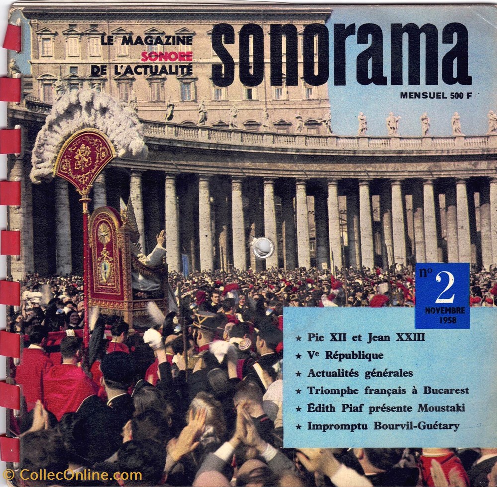 Sonorama n°2 novembre 1958 livres bd revues sonorama n 2 novembre 1958