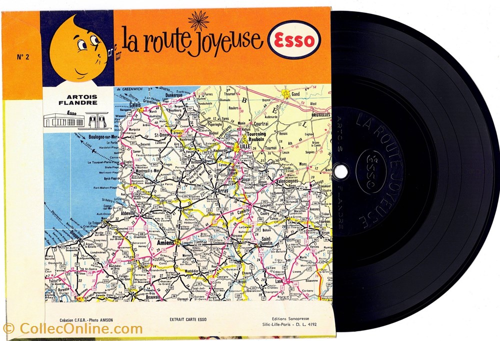 ESSO La route joyeuse 2 objets publicitaires esso la route joyeuse 2