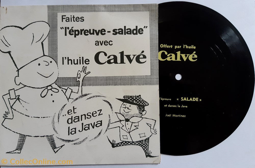 Huile Calvé objets publicitaires huile calve
